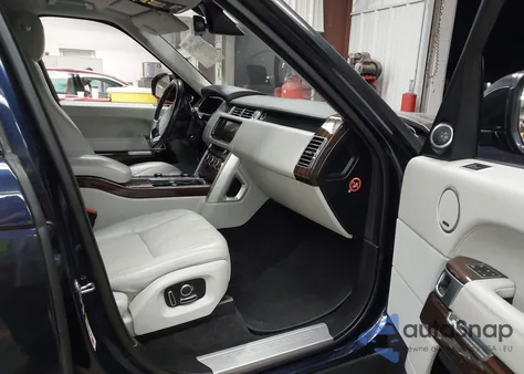 2016 Land Rover Range Rover 3.0L V6 Turbocharged Diesel Hse Td6 z USA, uszkodzony, nr VIN SALGS2KF7GA274220